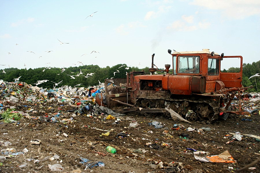 Zakad Utylizacji Odpadw w Elblgu - skadowisko w Rubnie, fot. 10