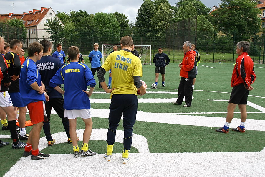 Pierwszy trening trenera Tomasza Arteniuka z pikarzami Olimpii Elblg, fot. 23