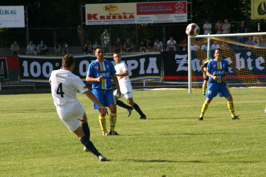 Mecz Pucharu Polski Olimpia Elblg - Pogo Szczecin 1:2, fot. 5