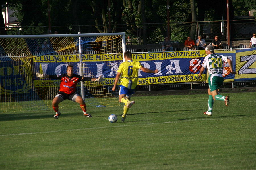 Mecz 3 kolejki II ligi Olimpia Elblg - wit Nowy Dwr Maz. 5-6, fot. 25