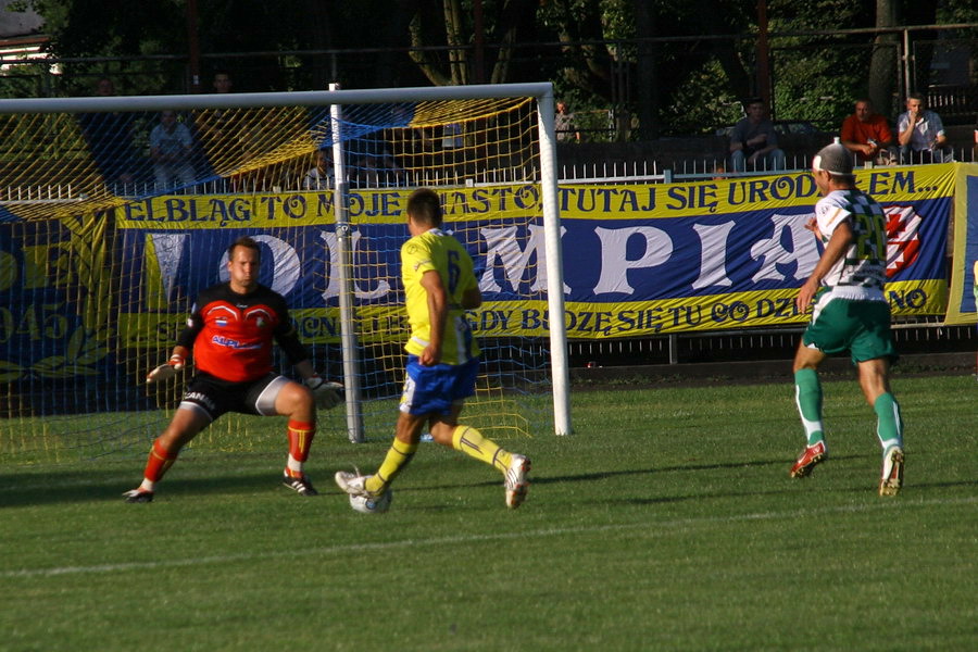Mecz 3 kolejki II ligi Olimpia Elblg - wit Nowy Dwr Maz. 5-6, fot. 26