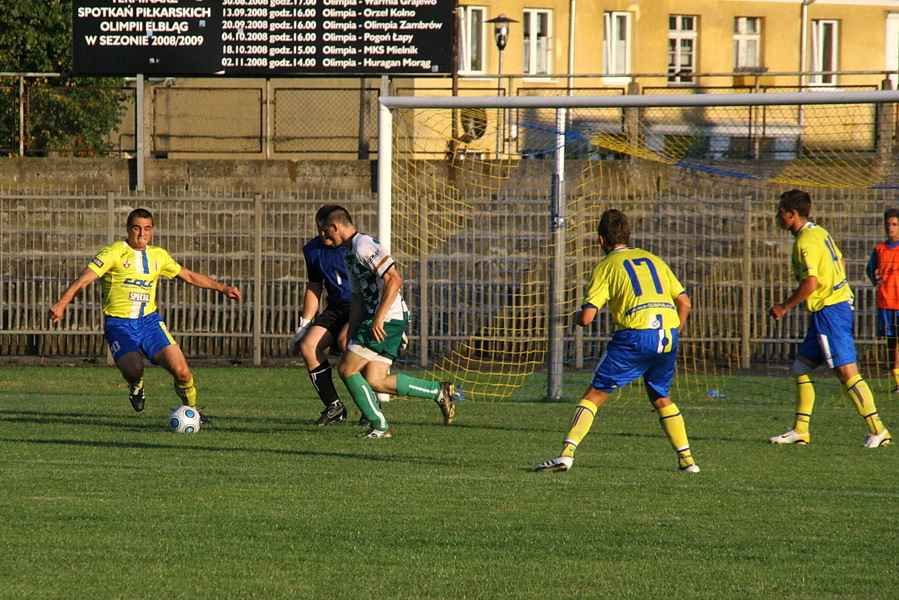 Mecz 3 kolejki II ligi Olimpia Elblg - wit Nowy Dwr Maz. 5-6, fot. 42