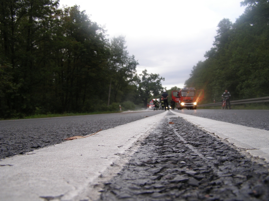 Tragiczny wypadek koo Ostrdy na , fot. 21