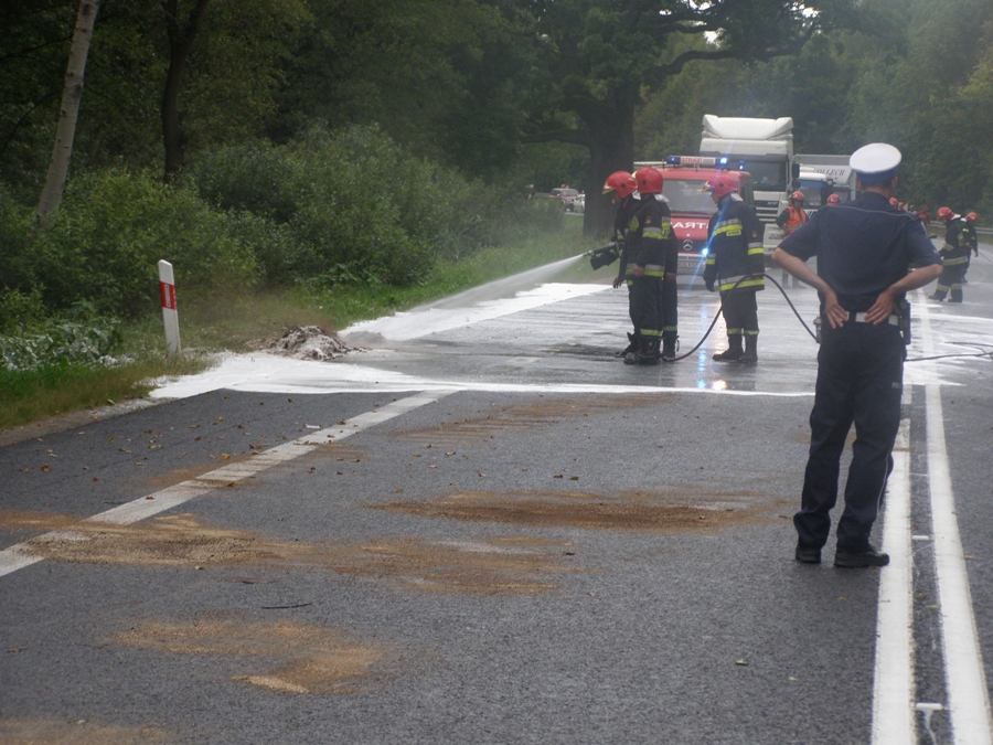 Tragiczny wypadek koo Ostrdy na , fot. 23