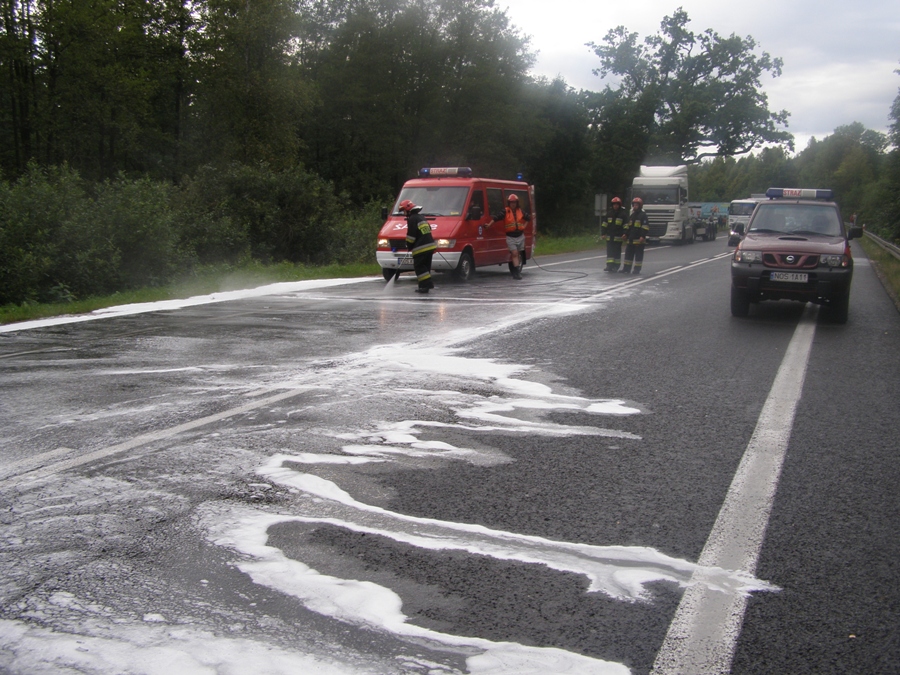 Tragiczny wypadek koo Ostrdy na , fot. 26