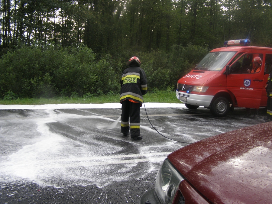 Tragiczny wypadek koo Ostrdy na , fot. 29