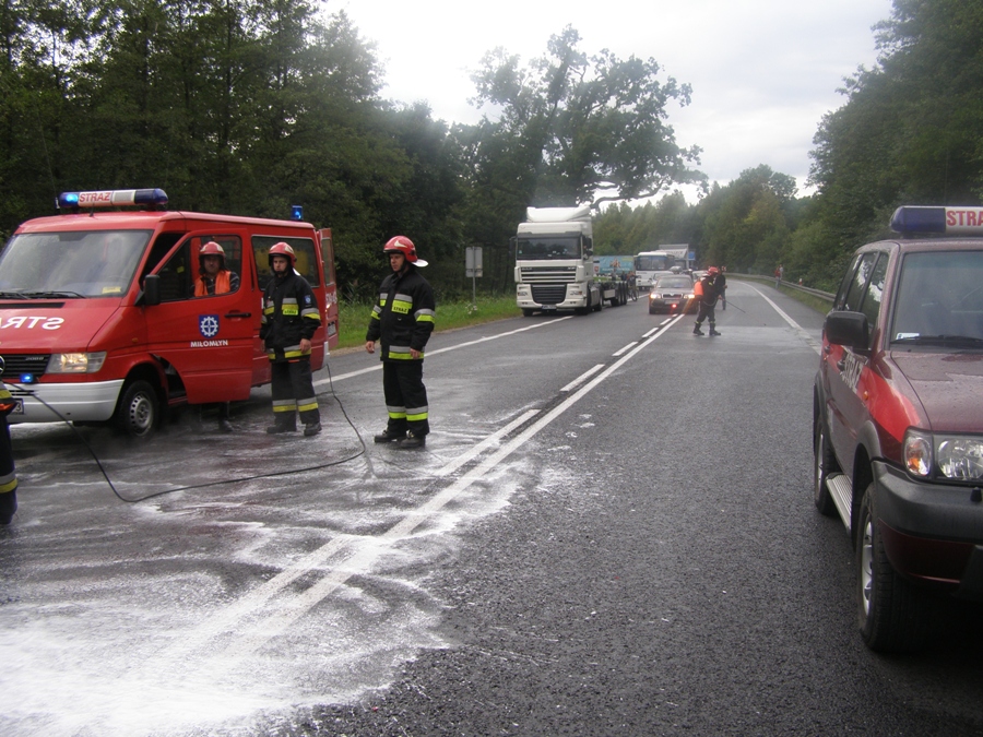 Tragiczny wypadek koo Ostrdy na , fot. 30