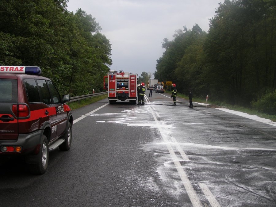 Tragiczny wypadek koo Ostrdy na , fot. 34