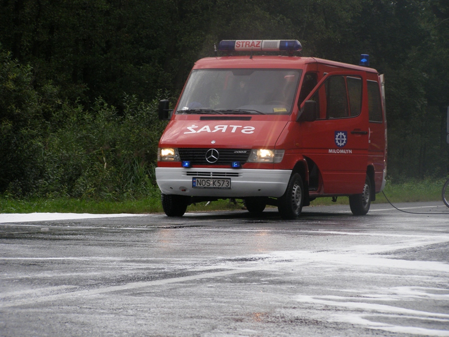 Tragiczny wypadek koo Ostrdy na , fot. 35