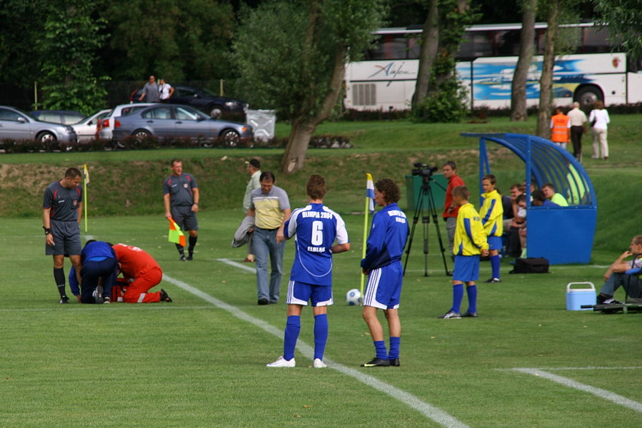 Nowy kompleks sportowy przy ul. Moniuszki i mecz 2 kolejki IV ligi Olimpia 2004 - Tcza Biskupiec, fot. 31