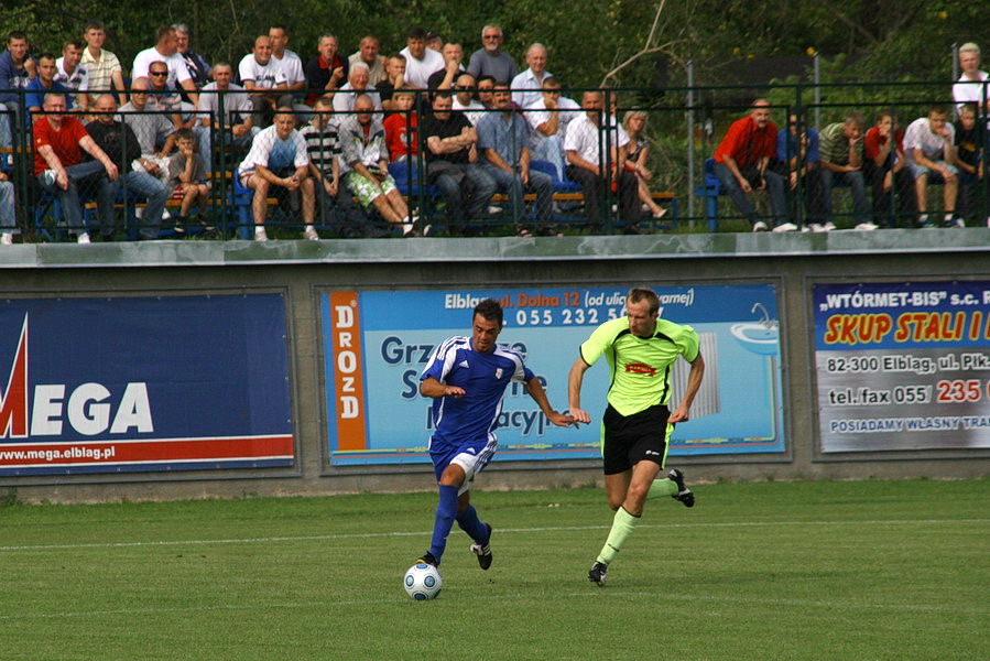 Nowy kompleks sportowy przy ul. Moniuszki i mecz 2 kolejki IV ligi Olimpia 2004 - Tcza Biskupiec, fot. 36