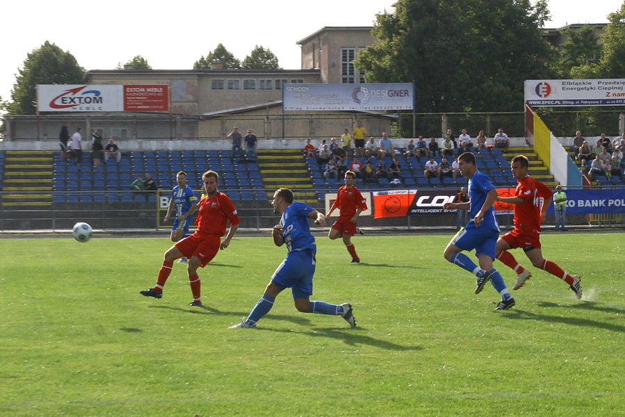 Mecz 5 kolejki II ligi: Olimpia Elblg - Hetman Zamo 4-1, fot. 7