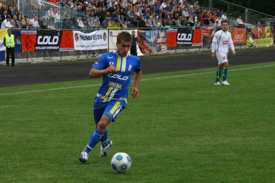 Mecz 8 kolejki II ligi: Olimpia Elblg - Pelikan owicz 1-1, fot. 9