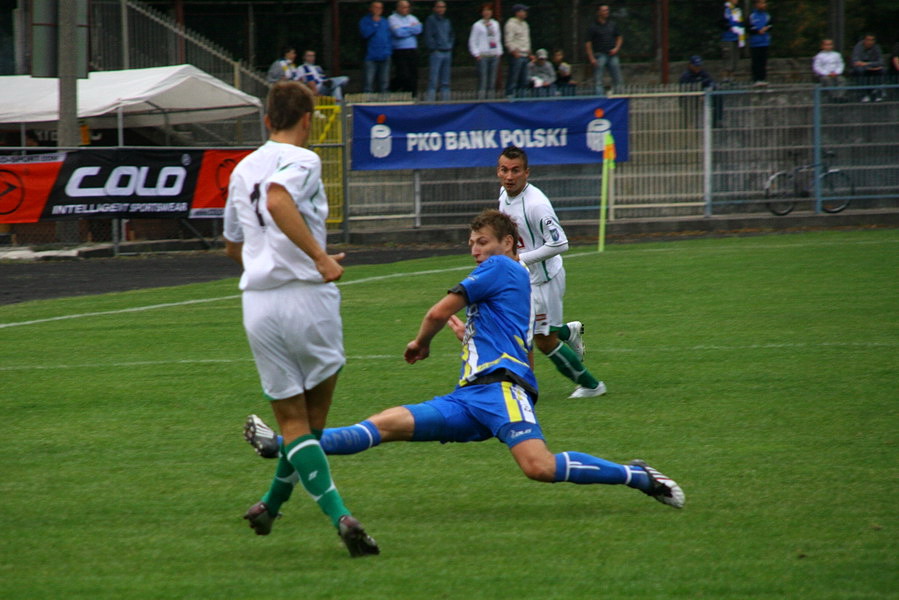 Mecz 8 kolejki II ligi: Olimpia Elblg - Pelikan owicz 1-1, fot. 13