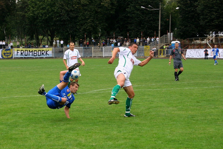 Mecz 8 kolejki II ligi: Olimpia Elblg - Pelikan owicz 1-1, fot. 14