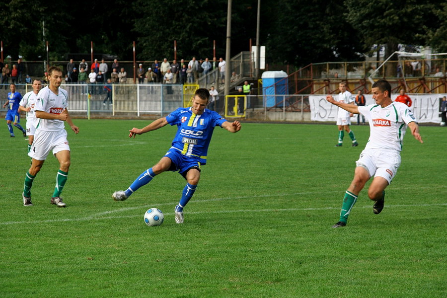 Mecz 8 kolejki II ligi: Olimpia Elblg - Pelikan owicz 1-1, fot. 19