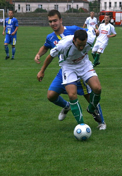 Mecz 8 kolejki II ligi: Olimpia Elblg - Pelikan owicz 1-1, fot. 21