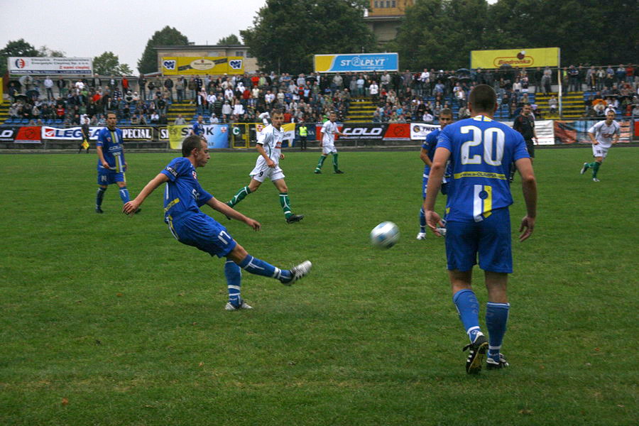 Mecz 8 kolejki II ligi: Olimpia Elblg - Pelikan owicz 1-1, fot. 23