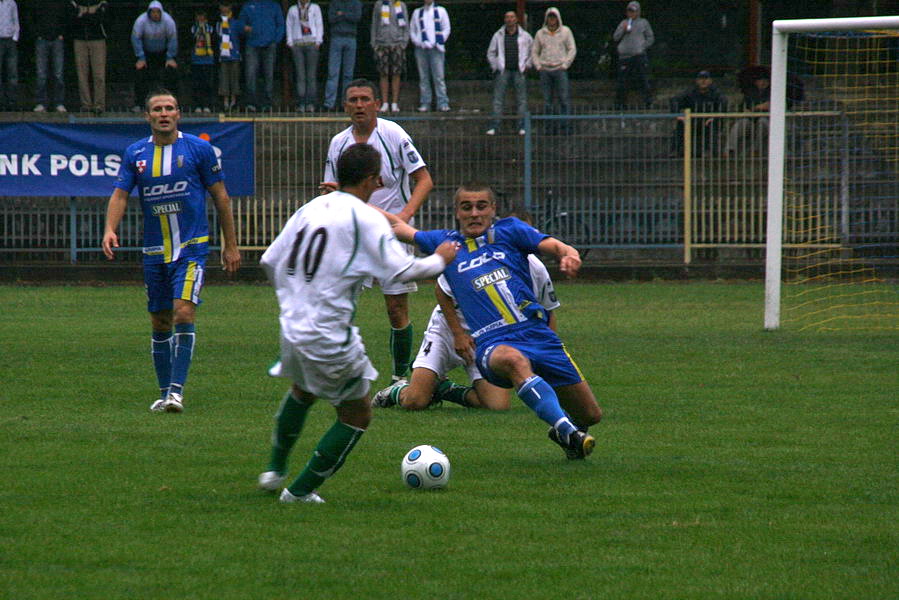 Mecz 8 kolejki II ligi: Olimpia Elblg - Pelikan owicz 1-1, fot. 25