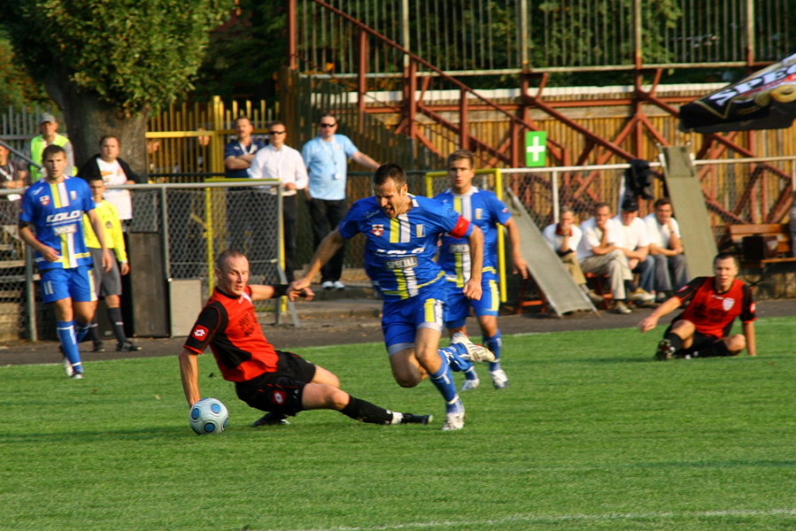 Mecz 10 kolejki II ligi: Olimpia Elblg - Kolejarz Stre 2-3, fot. 5