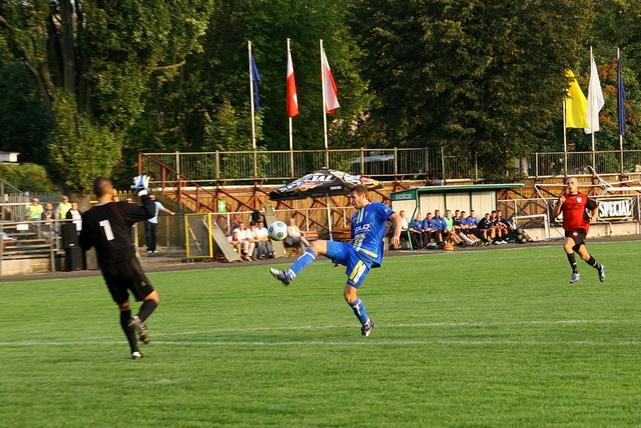 Mecz 10 kolejki II ligi: Olimpia Elblg - Kolejarz Stre 2-3, fot. 7