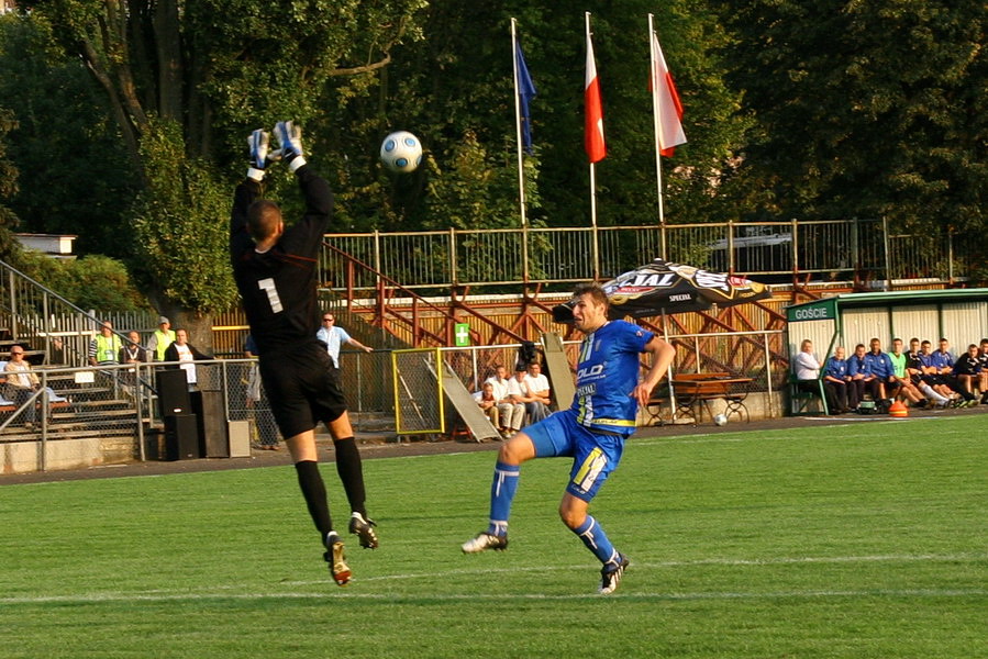 Mecz 10 kolejki II ligi: Olimpia Elblg - Kolejarz Stre 2-3, fot. 8