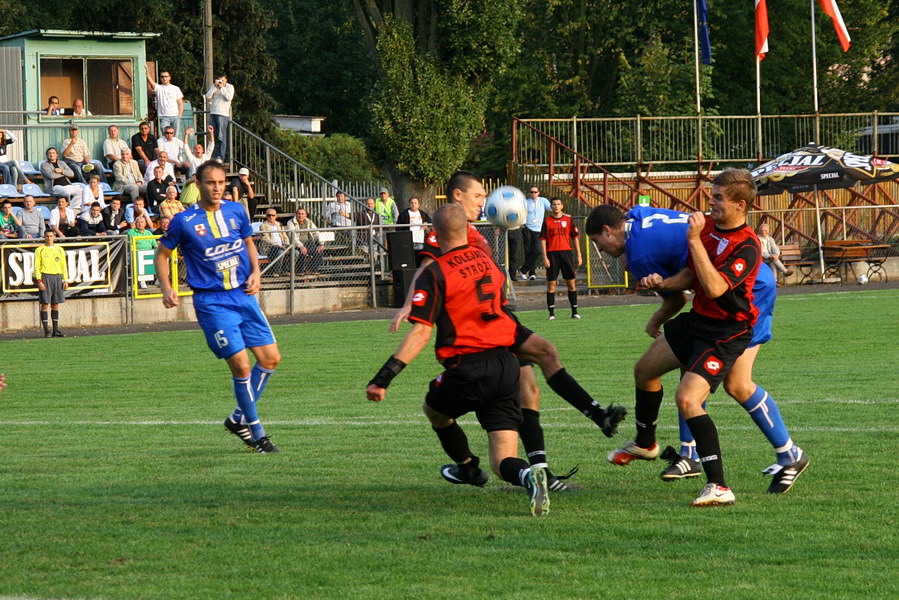 Mecz 10 kolejki II ligi: Olimpia Elblg - Kolejarz Stre 2-3, fot. 13