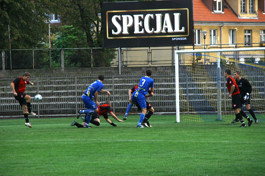 Mecz 10 kolejki II ligi: Olimpia Elblg - Kolejarz Stre 2-3, fot. 15