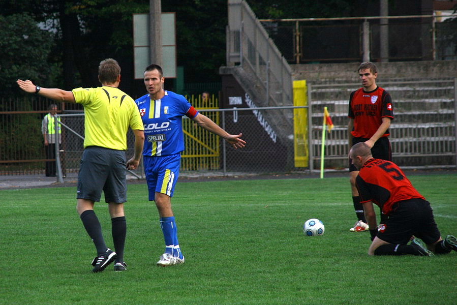 Mecz 10 kolejki II ligi: Olimpia Elblg - Kolejarz Stre 2-3, fot. 16