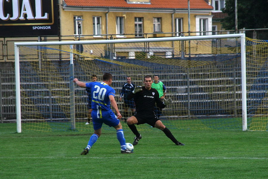 Mecz 10 kolejki II ligi: Olimpia Elblg - Kolejarz Stre 2-3, fot. 18