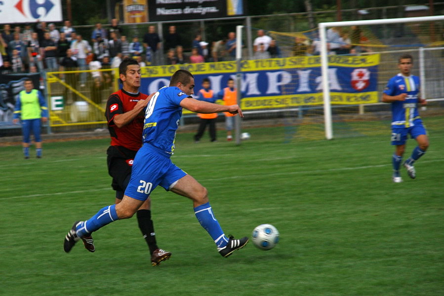 Mecz 10 kolejki II ligi: Olimpia Elblg - Kolejarz Stre 2-3, fot. 21