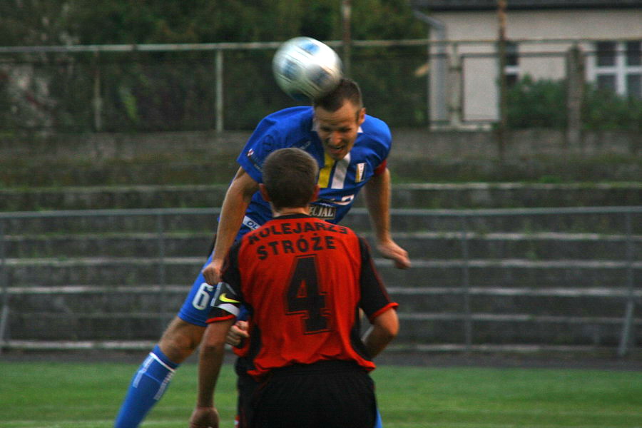 Mecz 10 kolejki II ligi: Olimpia Elblg - Kolejarz Stre 2-3, fot. 22