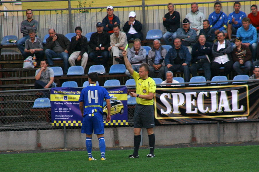 Mecz 10 kolejki II ligi: Olimpia Elblg - Kolejarz Stre 2-3, fot. 26