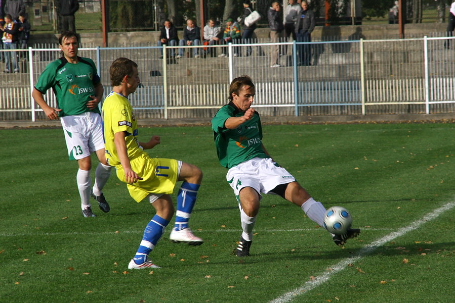 Mecz 13 kolejki II ligi: Olimpia Elblg - GKS Jastrzbie 1-3, fot. 5