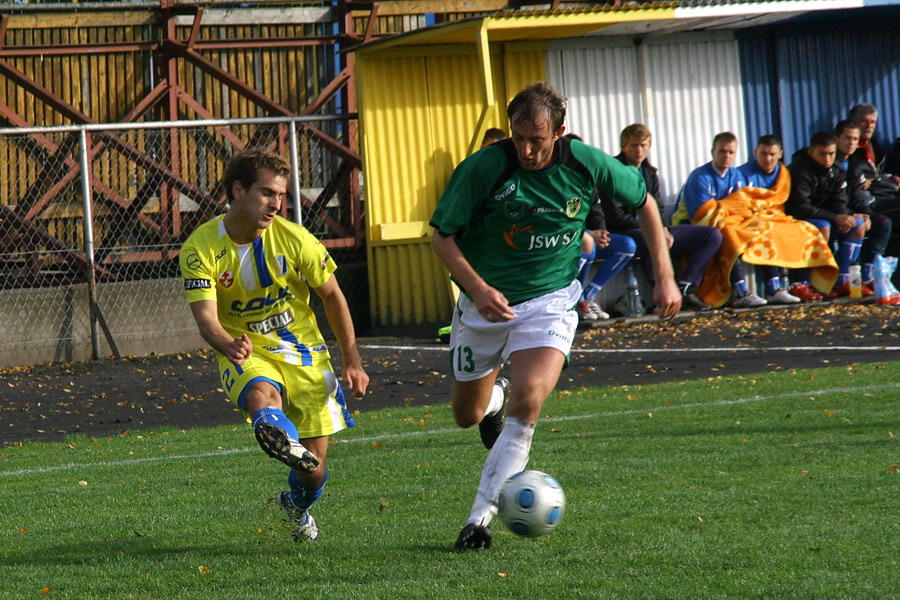 Mecz 13 kolejki II ligi: Olimpia Elblg - GKS Jastrzbie 1-3, fot. 14