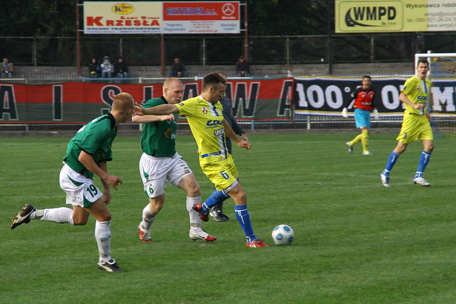 Mecz 13 kolejki II ligi: Olimpia Elblg - GKS Jastrzbie 1-3, fot. 22