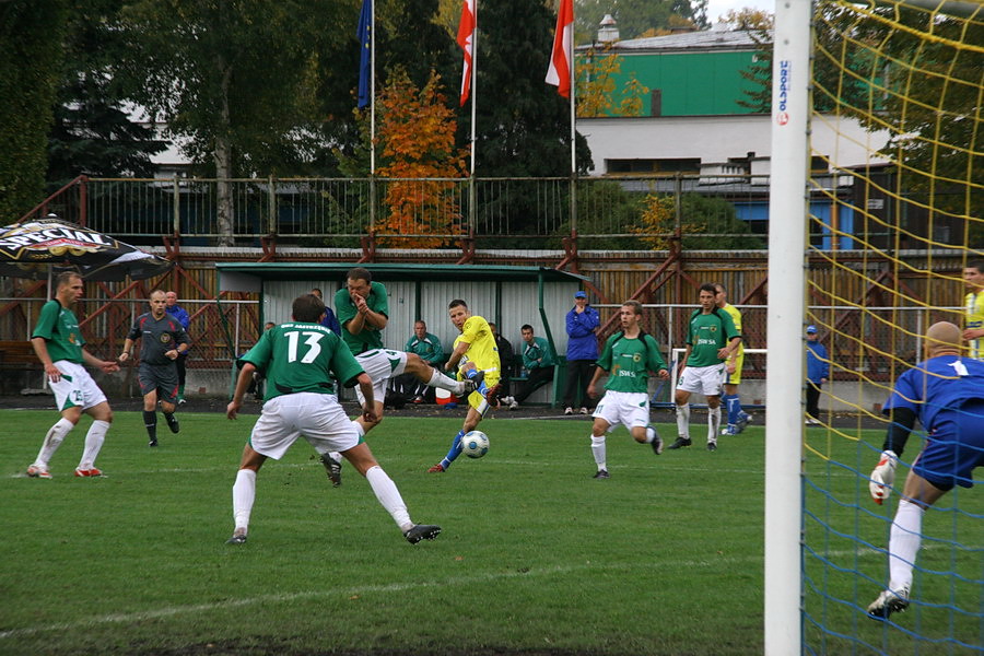 Mecz 13 kolejki II ligi: Olimpia Elblg - GKS Jastrzbie 1-3, fot. 28