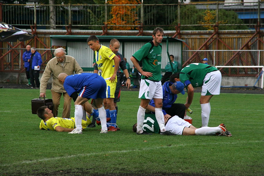 Mecz 13 kolejki II ligi: Olimpia Elblg - GKS Jastrzbie 1-3, fot. 30