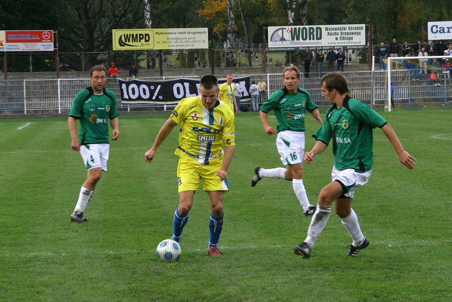 Mecz 13 kolejki II ligi: Olimpia Elblg - GKS Jastrzbie 1-3, fot. 31