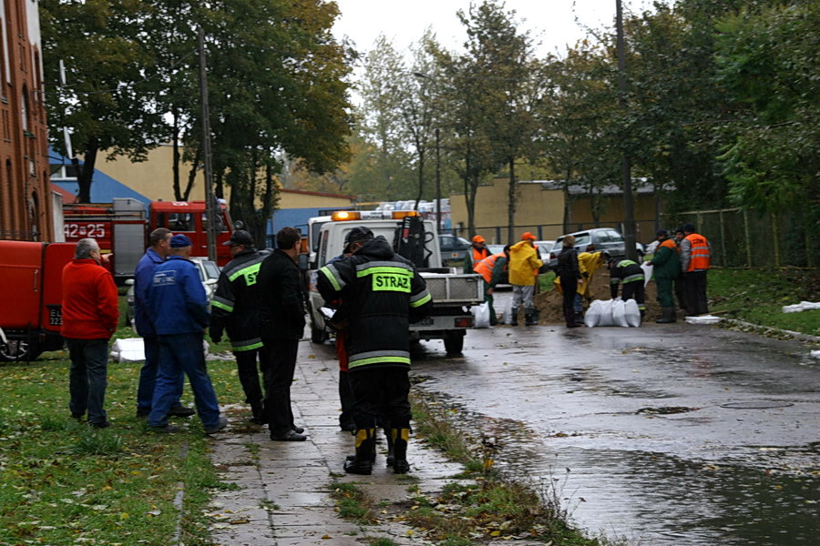 Podtopienia kempingu przy ul. Panieskiej i Bulwaru Zygmunta Augusta, fot. 19