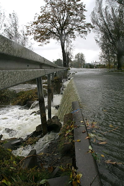 Podtopienia spowodowane cofk do rzeki Elblg, fot. 37