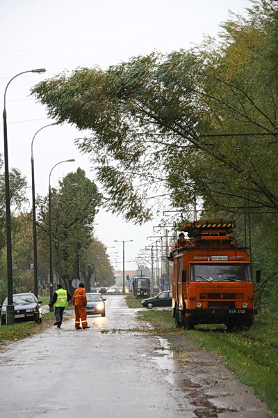 Podtopienia spowodowane cofk do rzeki Elblg, fot. 53