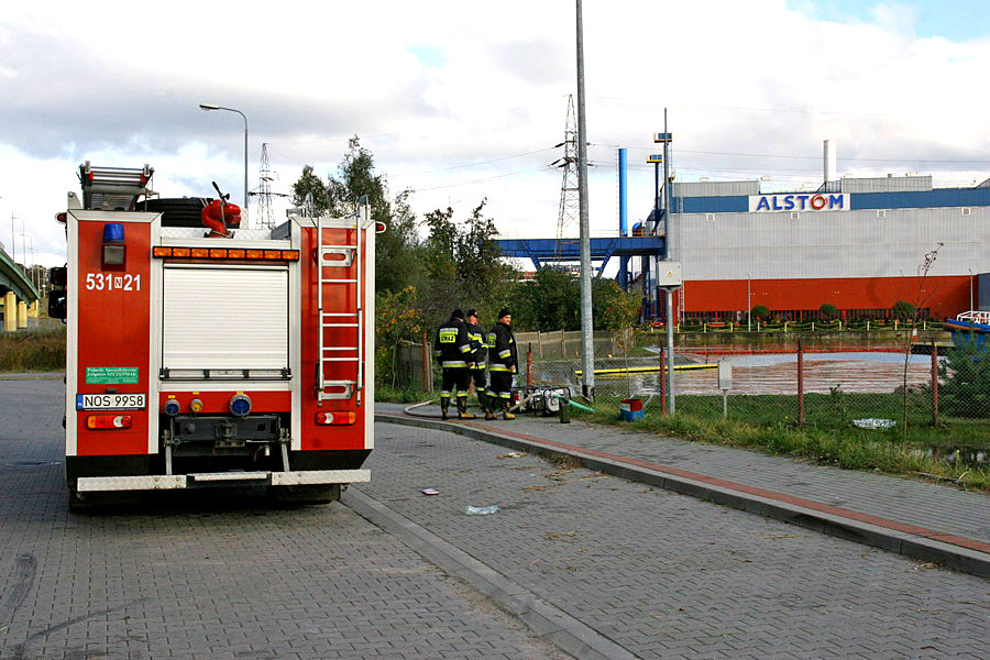 Skutki podtopie po silnych wiatrach w Elblgu, fot. 52