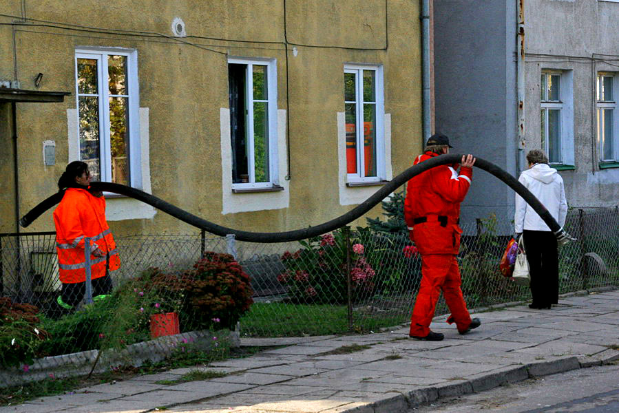 Skutki podtopie po silnych wiatrach w Elblgu, fot. 72