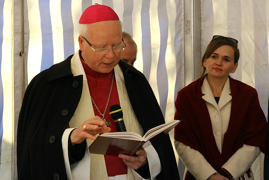 Wmurowanie kamienia wgielnego pod nowe Hospicjum przy ul. Toruskiej, fot. 17