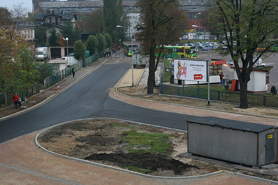 Ptla autobusowa przy Placu Dworcowym po przebudowie, fot. 6