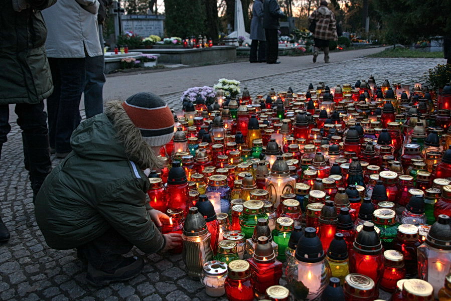 Dzie Wszyskich witych i Zaduszki na cmentarzach w Elblgu i okolicach, fot. 10