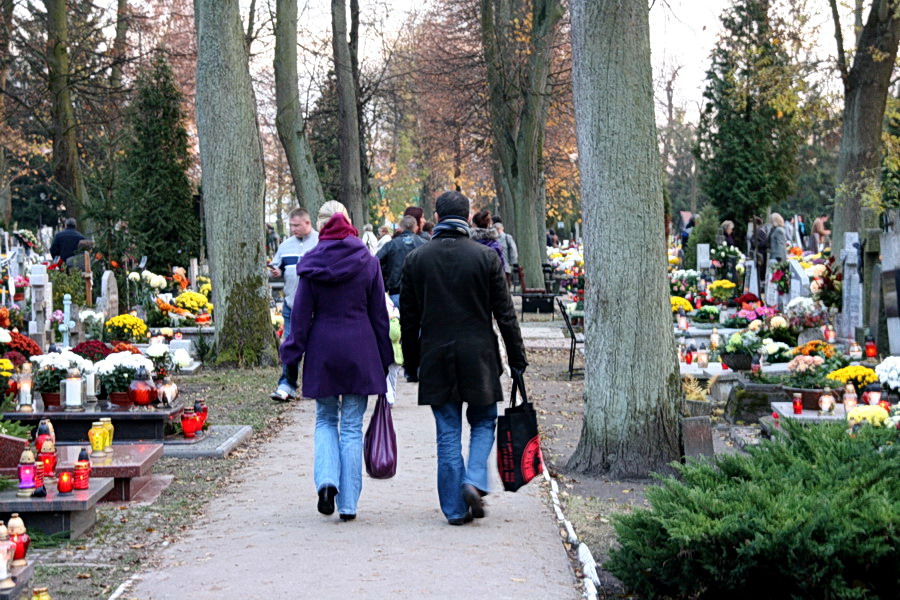 Dzie Wszyskich witych i Zaduszki na cmentarzach w Elblgu i okolicach, fot. 18