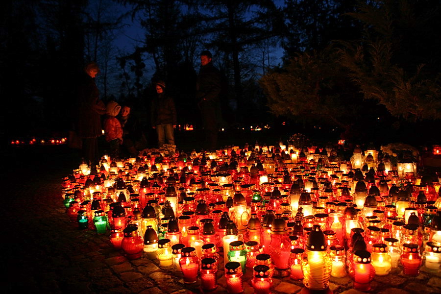 Dzie Wszyskich witych i Zaduszki na cmentarzach w Elblgu i okolicach, fot. 39