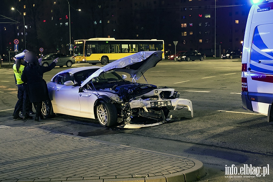 Wypadek skrzyowanie ulic pk. Dbka i Oglnej, fot. 5